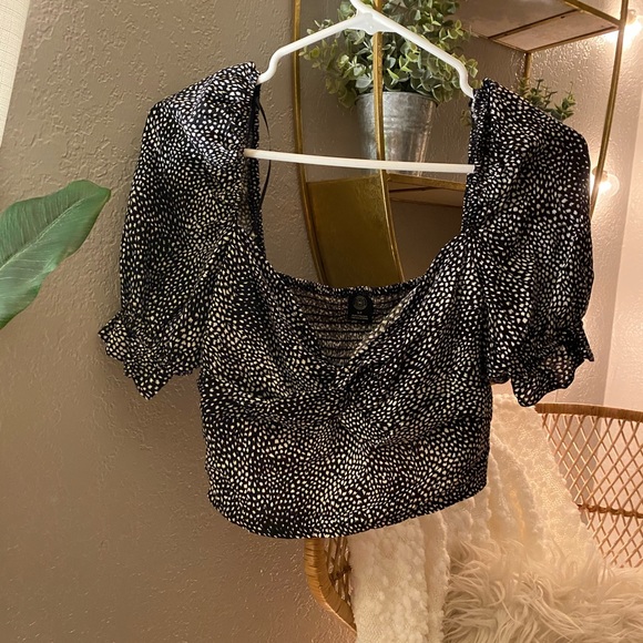 Urban Outfitters Tops - Dotted Blouse (never worn)